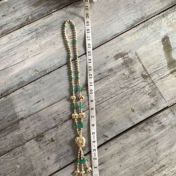 Vintage elephant necklace. Good karma. - Picture 3 of 3